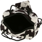 Microfiber Cow Printed 2-in-1 Satchel