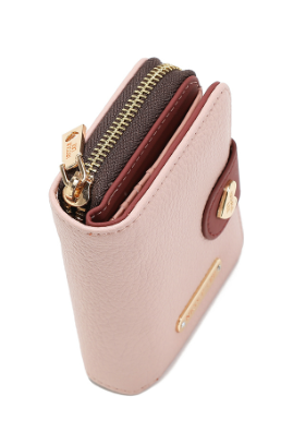 Nicole Lee Single Zip Around Card Wallet