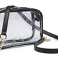 See Thru Net Pattern Crossbody Bag