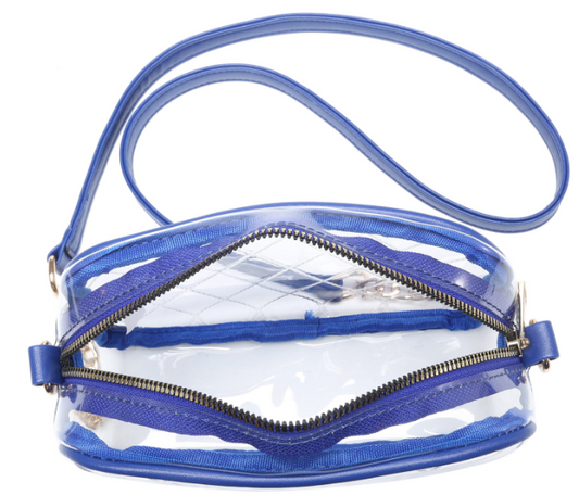 See Thru Net Pattern Crossbody Bag