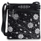 Daisy Rhinestone Crossbody Sling