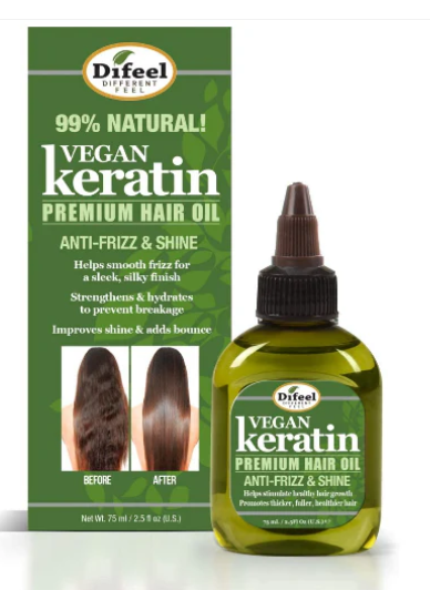 VEGAN KERATIN HAIL OIL