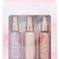 XIME BEAUTY LET IT SHINE BODY SHIMMER 3 PC SET