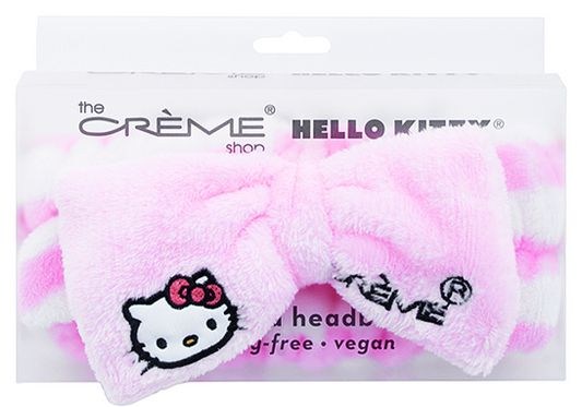 Hello Kitty PLUSH SPA HEADBAND by the creme shop