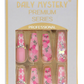 ROSE PATTERN NAIL TIP (Pink)