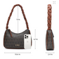 MKP Hobo Bags for Women Braided Top Handle Tote Handbag Shoulder Bag