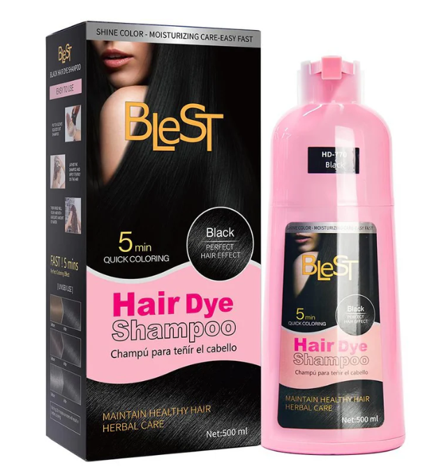 BLeST Hair Dye Shampoo 500ml