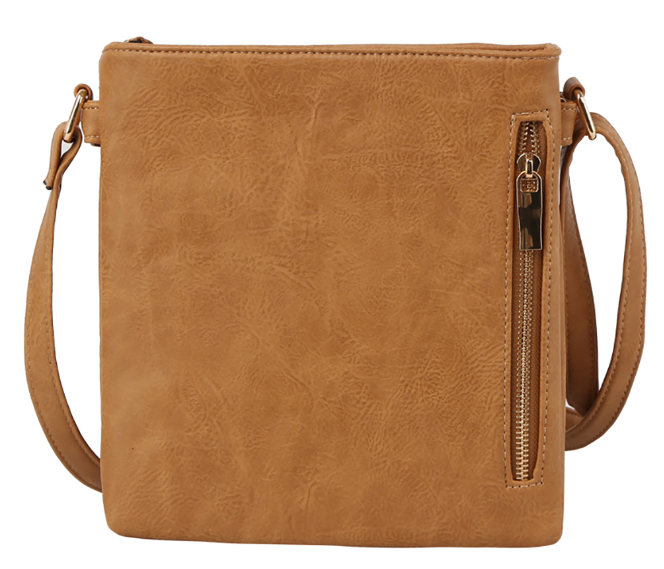 Fashion Buckle Flap Crossbody Bag