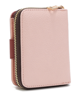 Nicole Lee Single Zip Around Card Wallet