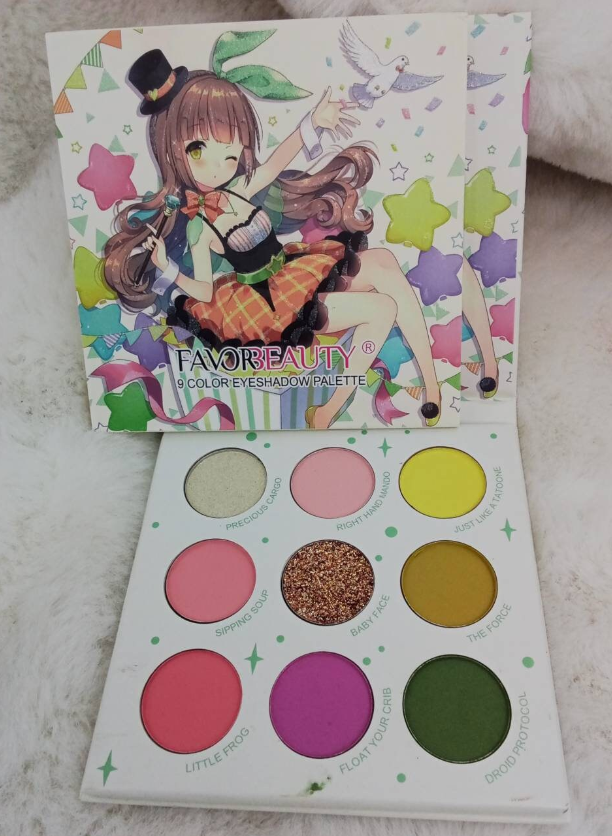 Favor Beauty Anime girl Palette's