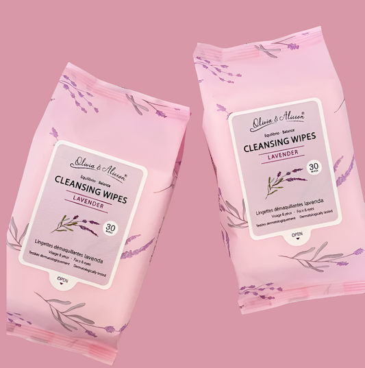 LAVENDER MAKEUP REMOVER WIPES