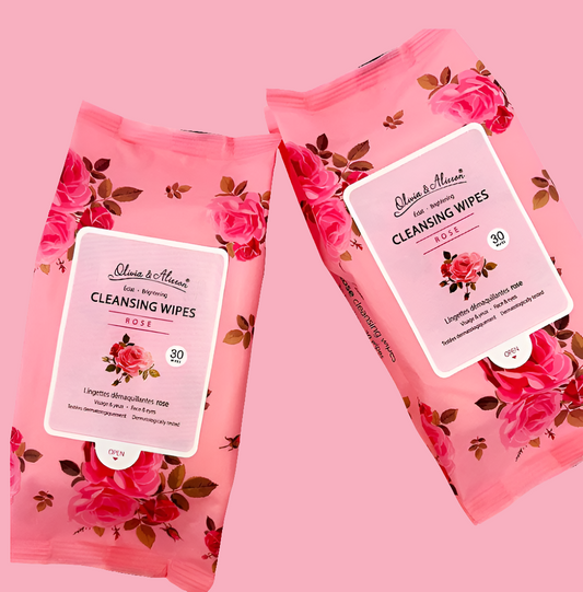 ROSE MAKEUP REMOVER WIPES