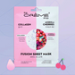 THE CREME SHOP COLLAGEN & ACEROLA CHERRY FUSION SHEET MASK