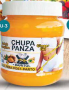 Chupa Panza Gel de Gengibre 8oz/CHUPA PANZA REFORZADA CON RAIZ DE TEJOCOTE Y COLAGENO