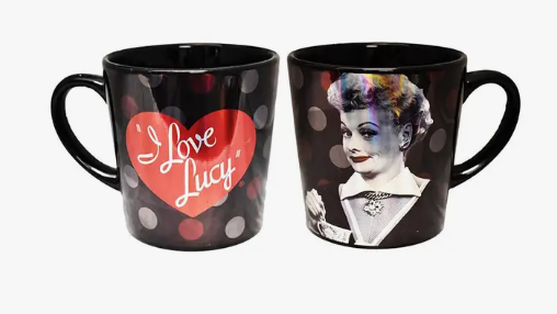 Lucy Mug - Black & Red