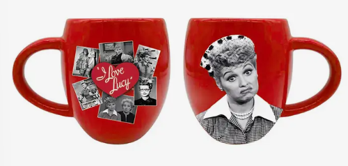 Lucy Mug - Red Collage