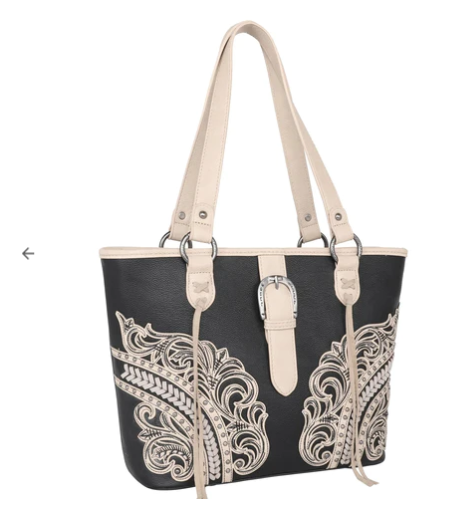 Montana West Cut-Out/Buckle Collection Concealed Carry Tote