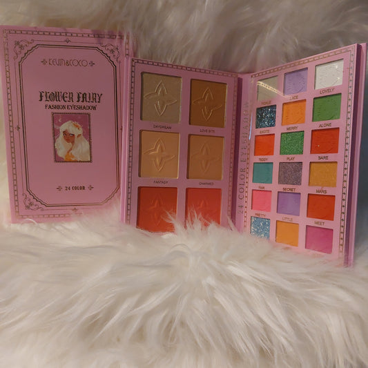 Snow Fairy Fashion and Flower fairy eyeshadow book style