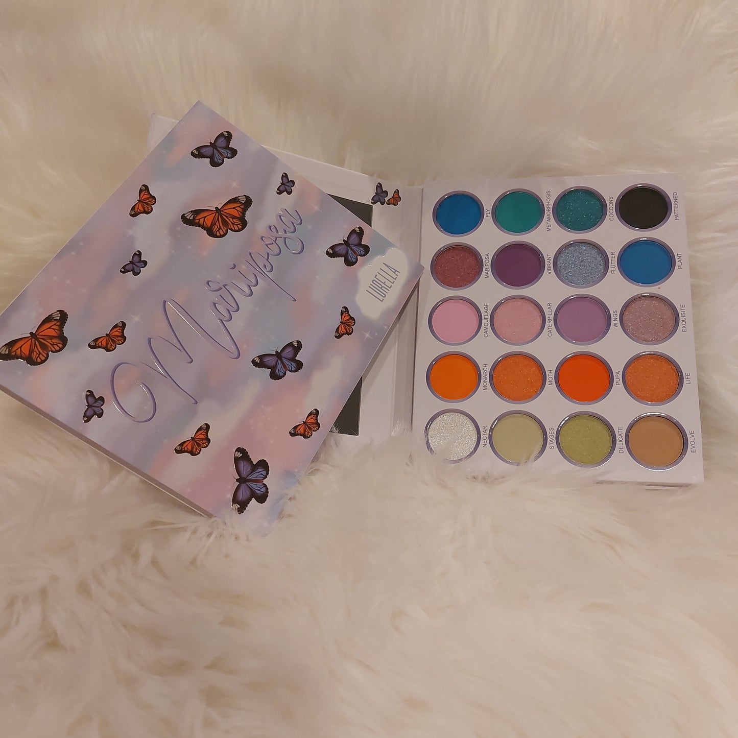 Mariposa palette By LURELLA