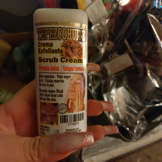 Tepezcohuite crema exfoliate/ scrub cream