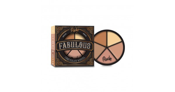 RUDE Fabulous concealer wheel By RUDE