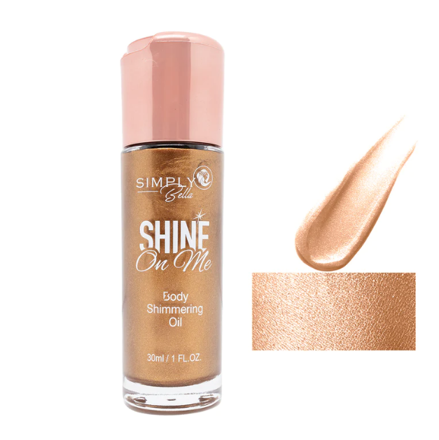 SIMPLY BELLA SHINE ON ME BODY SHIMMERING OIL #02 BRONZE