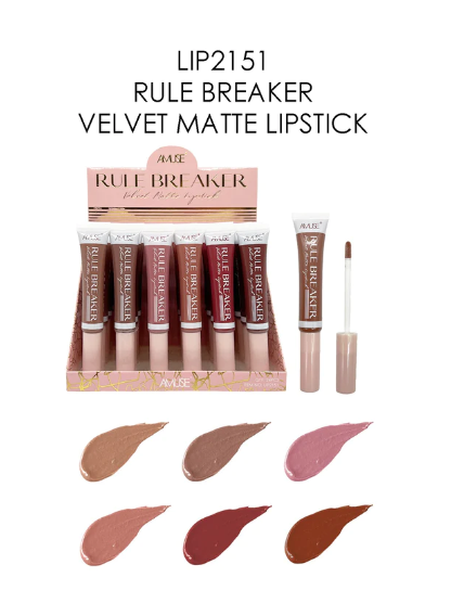 Amuse Rule Breaker Velvet Matte Lipstick