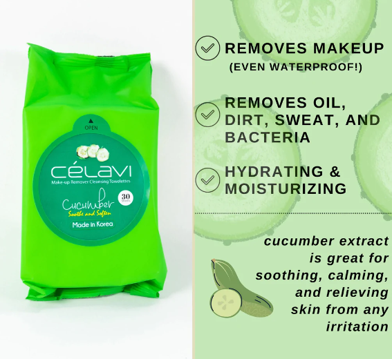 Celavi Makeup Remover Wipes