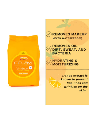 Celavi Makeup Remover Wipes