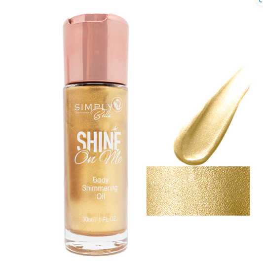 SIMPLY BELLA SHINE ON ME BODY SHIMMERING OIL #05 GOLD