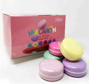 MACARON NAIL POLISH REMOVER PAD