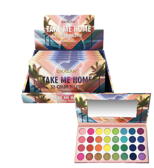 Take Me Home 32 Color Eyeshadow Palette