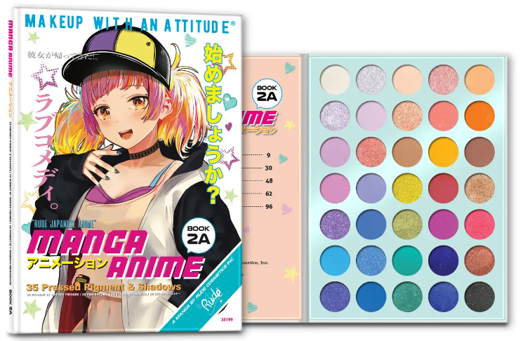 Manga Anime 35 Pressed Pigment & Shadows Book 2A