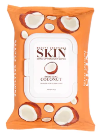 BEAUTY CREATIONS COCONUT SOOTHING MAKEUP REMOVER WIPES