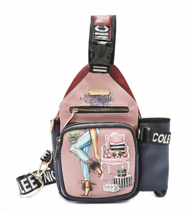 Nicole Lee Sling Bag Backpack