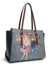 NIKKY FRIENDS LOOKS ALIKE 3-in-1 Satchel Set